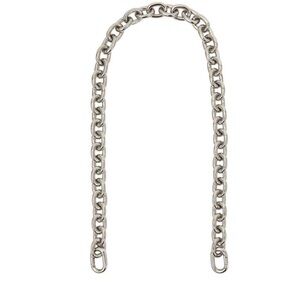 Clare V. Shoulder Strap - mini link chain in silver NWOT